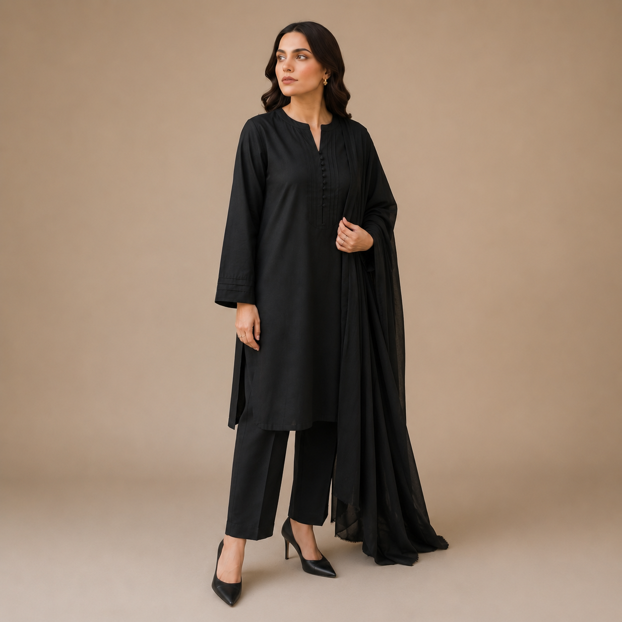 Siyah Luxe - 3 Piece Set