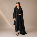 Siyah Luxe - 3 Piece Set